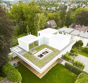 Сад на крыше дома — это очень оригинальное и стильное решение